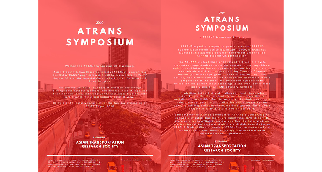 3rd ATRANS Symposium Introduction
